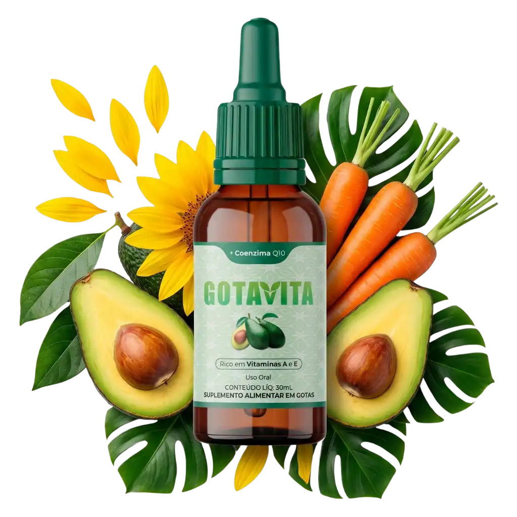 GotaVita — suplemento líquido natural para diabetes com ingredientes naturais