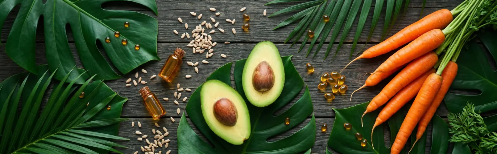 Ingredientes naturais do GotaVita