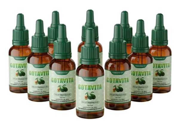 GotaVita — Kit 10 Frascos, 10 meses de tratamento
